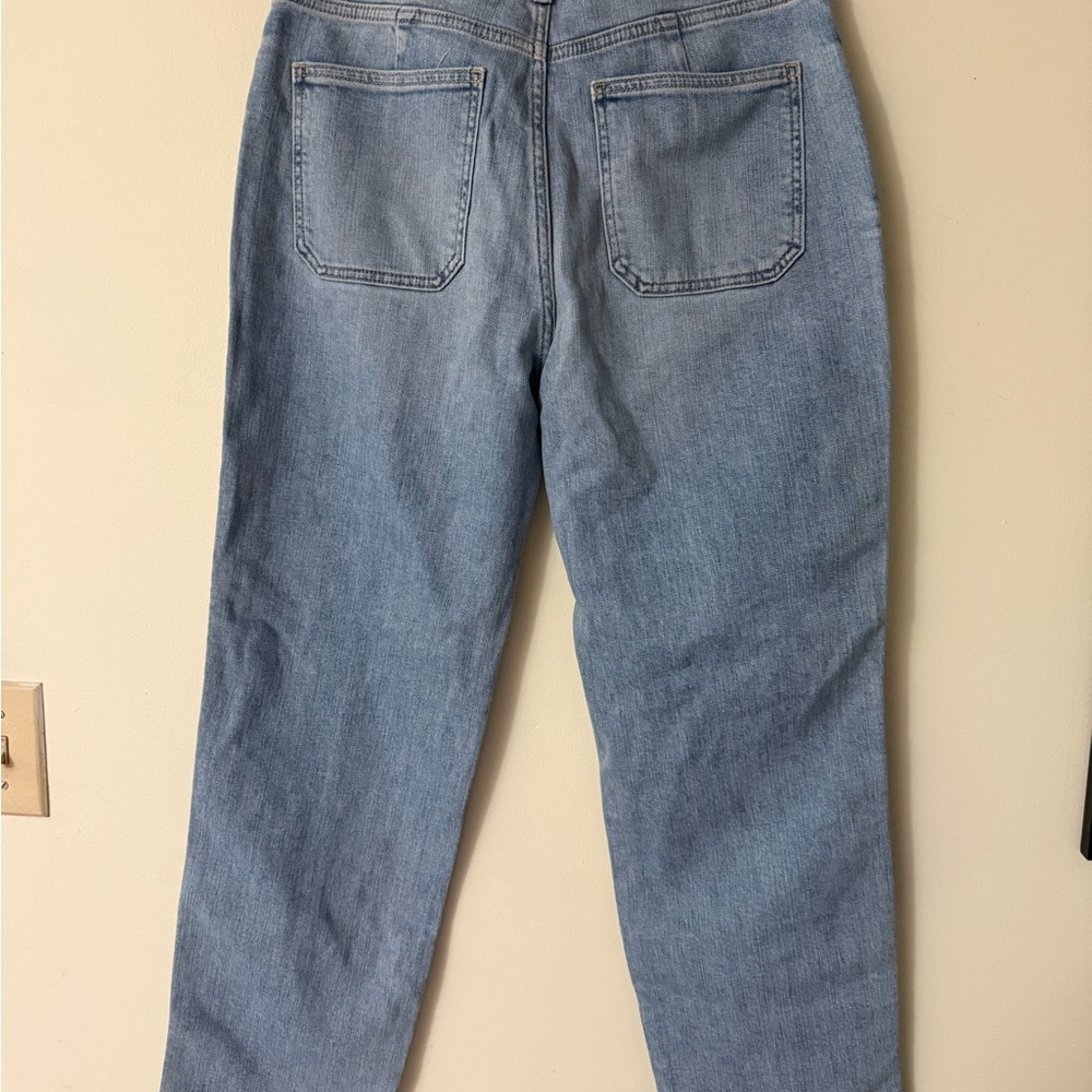Daze Women's Light Blue Cargo Straight Leg Jeans, size 26 - Picture 11 of 11